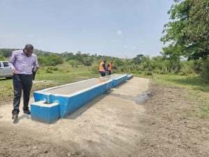 Ministry Completes Burunga Valley Tank Project in Kazo